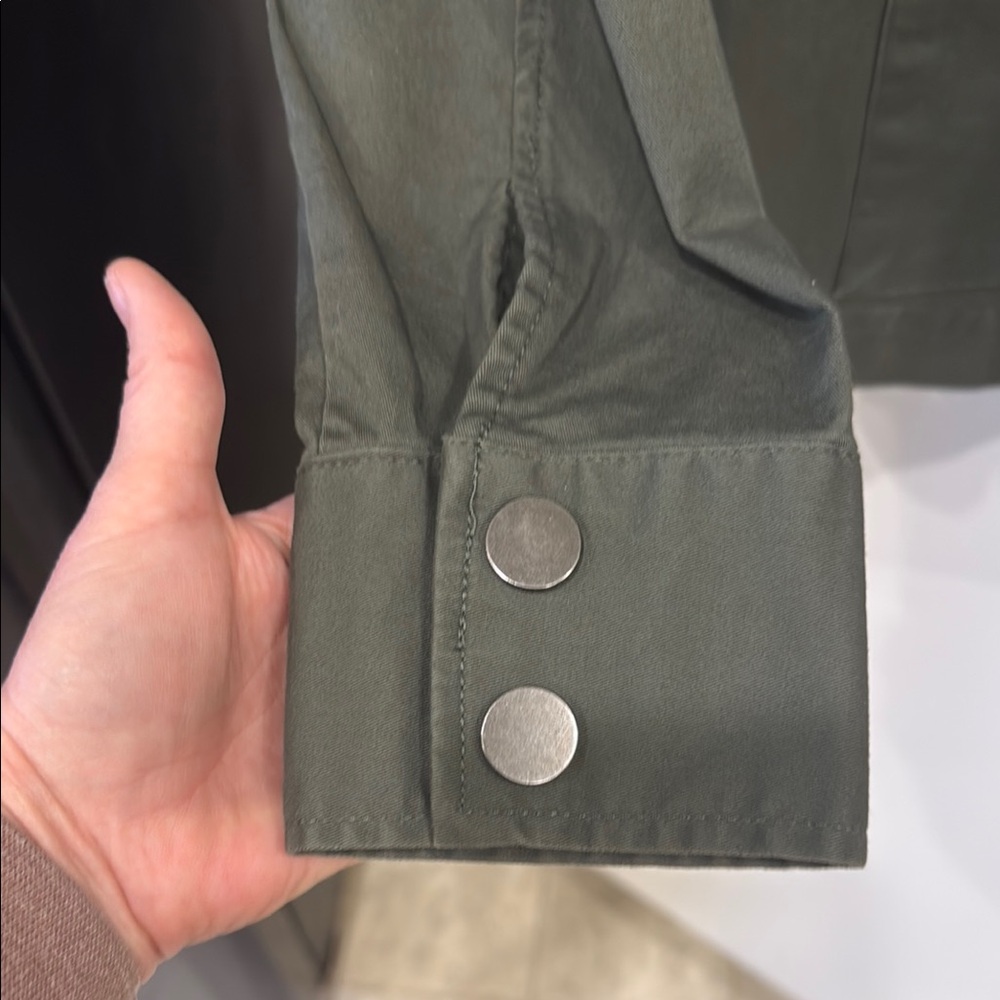 a new day Utility Jacket in Dark Green - Picture 4 of 4